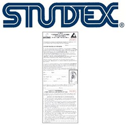STUDEX Ear piercing after care & release forms pad